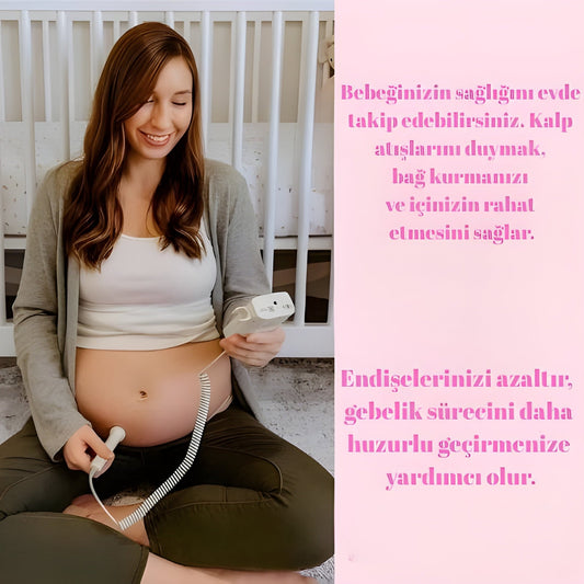 Babby Tune™ Taşınabilir Bebek Kalp Atış Dinleme Cihazı